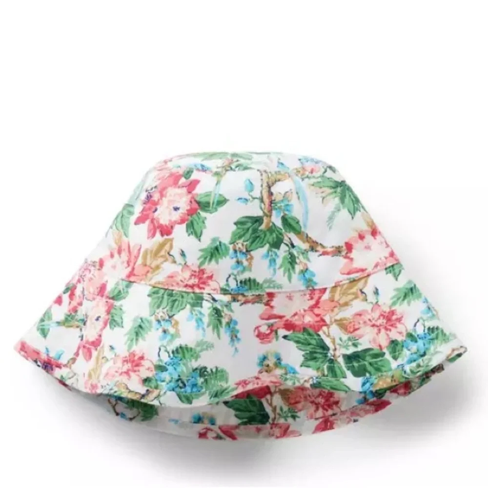 Janie and Jack Tropical Floral Bucket Hat